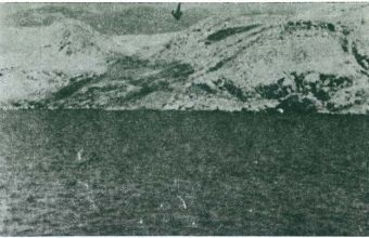 Talijanski snimak, septembar 41. Furnaža (iznad Malina), grobovi koje su iskopali talij. vojnici i žrtve spalili na lomačama.