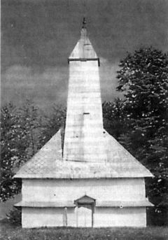 Crkva Uspenija presvete Bogorodice u selu Donja Rašenica, izgrađena 1709, uništena 1991. godine