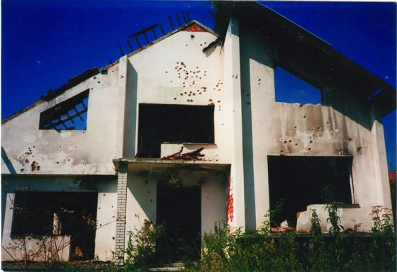 Minirana kuća u Malom Grđevcu, 1991. godina