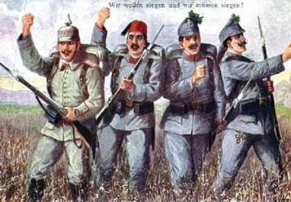 Борбени плакат аустроугарске војске