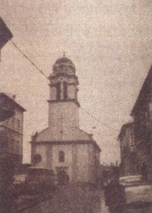 Црква Св. Ђорђа у Госпићу, снимио М.Матић, март 1990. г.