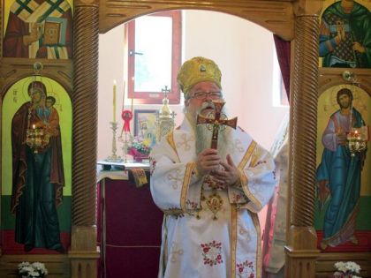 Епископ зворничко-тузлански Хризостом данас је служио литургију у Бјеловцу