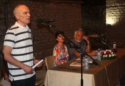 Промоцију је водио Милан Бели Бјелогрлић, директор библиотеке у Зрењанину