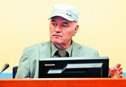 Ратко Младић у судници Хашког трибунала