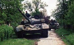 Хрватска војска у агресији на Западну Славонију