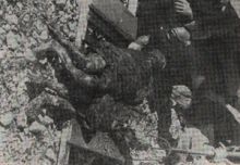 Jadovno 1941 - Ostrvo Pag, ekshumirani leševi dviju djevojčica iz masovne grobnice