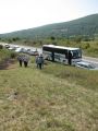 Јањила код Петровца, 07.08.2012, Срби Крајишници, мјештани, те делегације пристизали су аутобусом и колима на парастос.