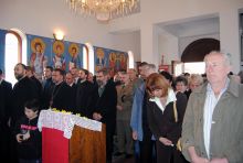 Сијековац - Света архијерејска литургија