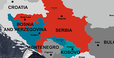 Mapa, nove granice na Balkanu - NATO „trampa“ srpskih za srpske teritorije