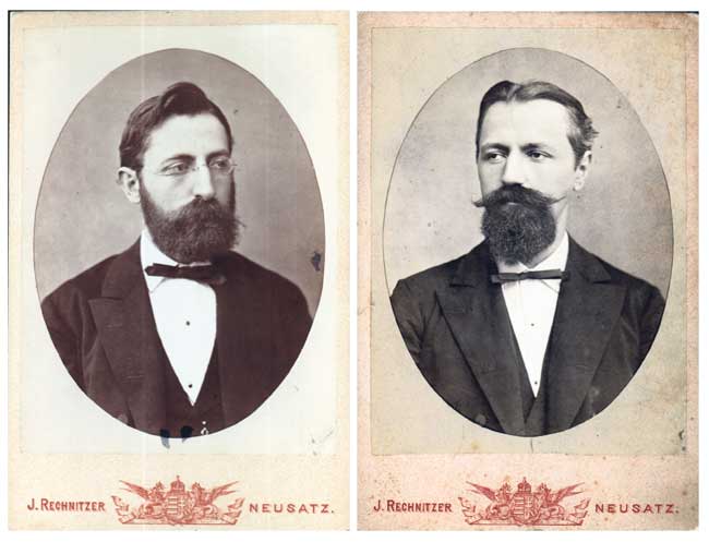 Каменко и Павле Паја Јовановић (Фото Историјски архив Панчево)