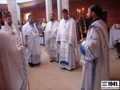Прошлогодишња литургија у Пребиловцима