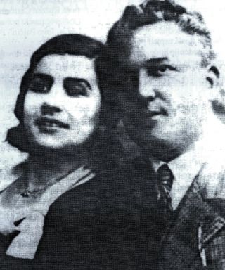 Др ДУШАН МИТРОВИЋ, једна од првих жртава у Ливну, са супругом РАНКОМ која је такође завршила под усташким ножем