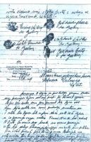 Faksimil posljednje stranice izjave koju je pet „jamarica“ prstom potpisalo 1949. godine i potvrdilo dobročinstvo Vinka Tomaša