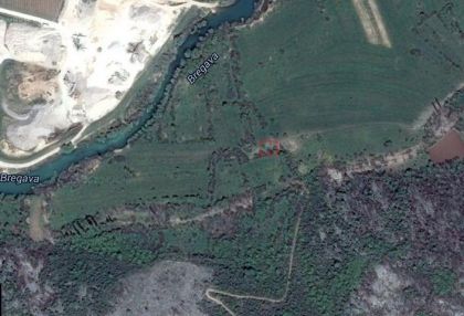 Бунар у Брегави (означен црвеним) на googlemaps.com
