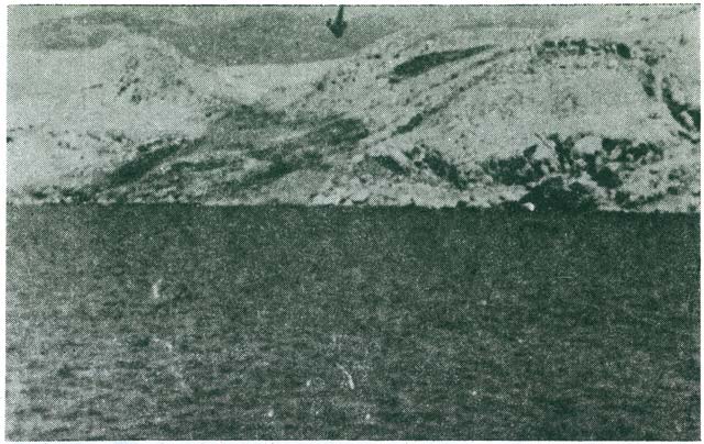Talijanski snimak, septembar 41. Furnaža (iznad Malina), grobovi koje su iskopali talij. vojnici i žrtve spalili na lomačama.