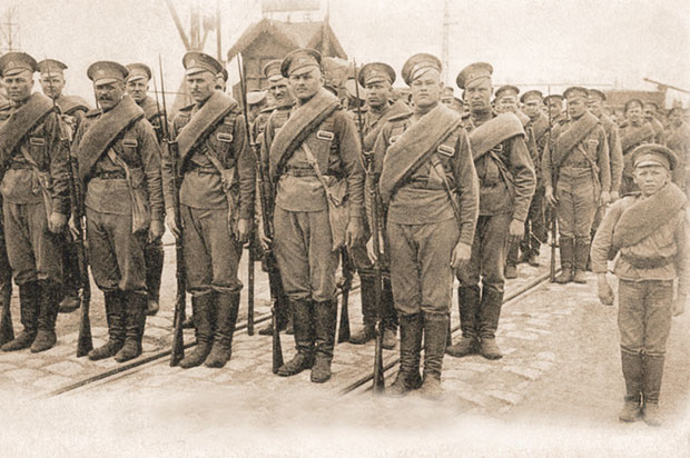 Ruski vojnici na Solunskom frontu