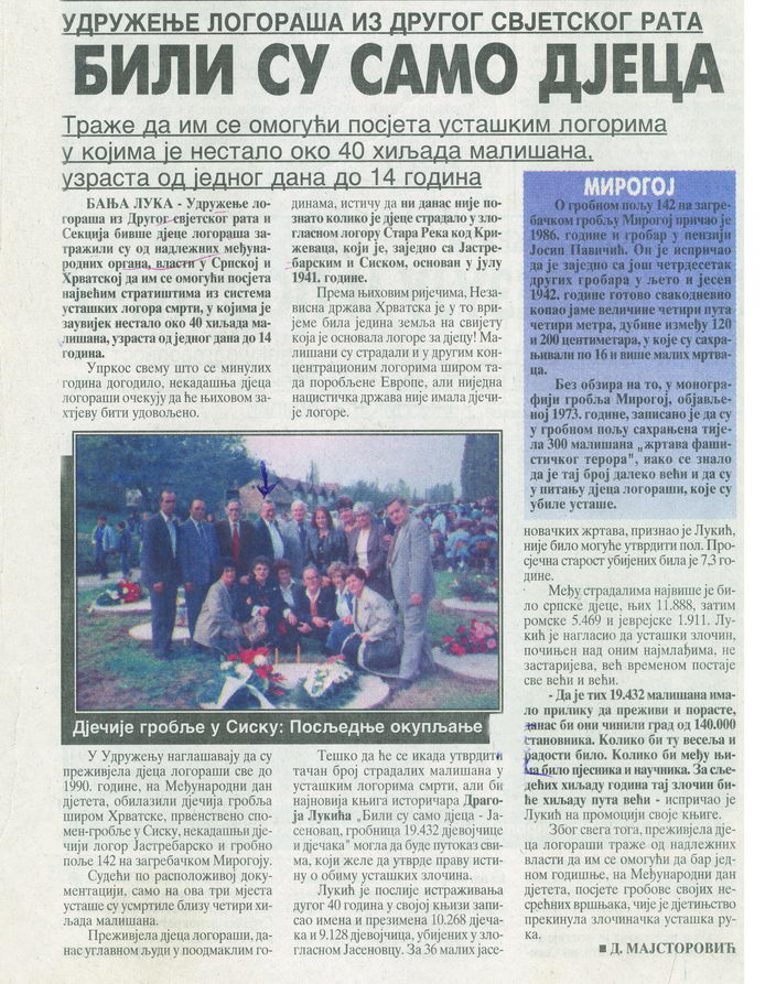 Glas Srpske, Banjaluka, srijeda 6. oktobar 2004