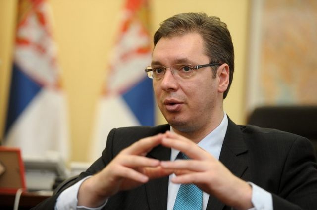 Premijer Srbije Aleksandar Vučić 