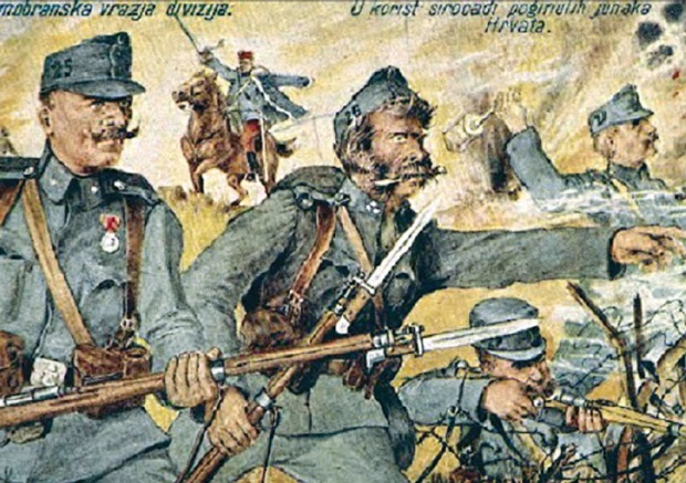 Četrdest druga Vražja divizija sastavljena od Hrvata