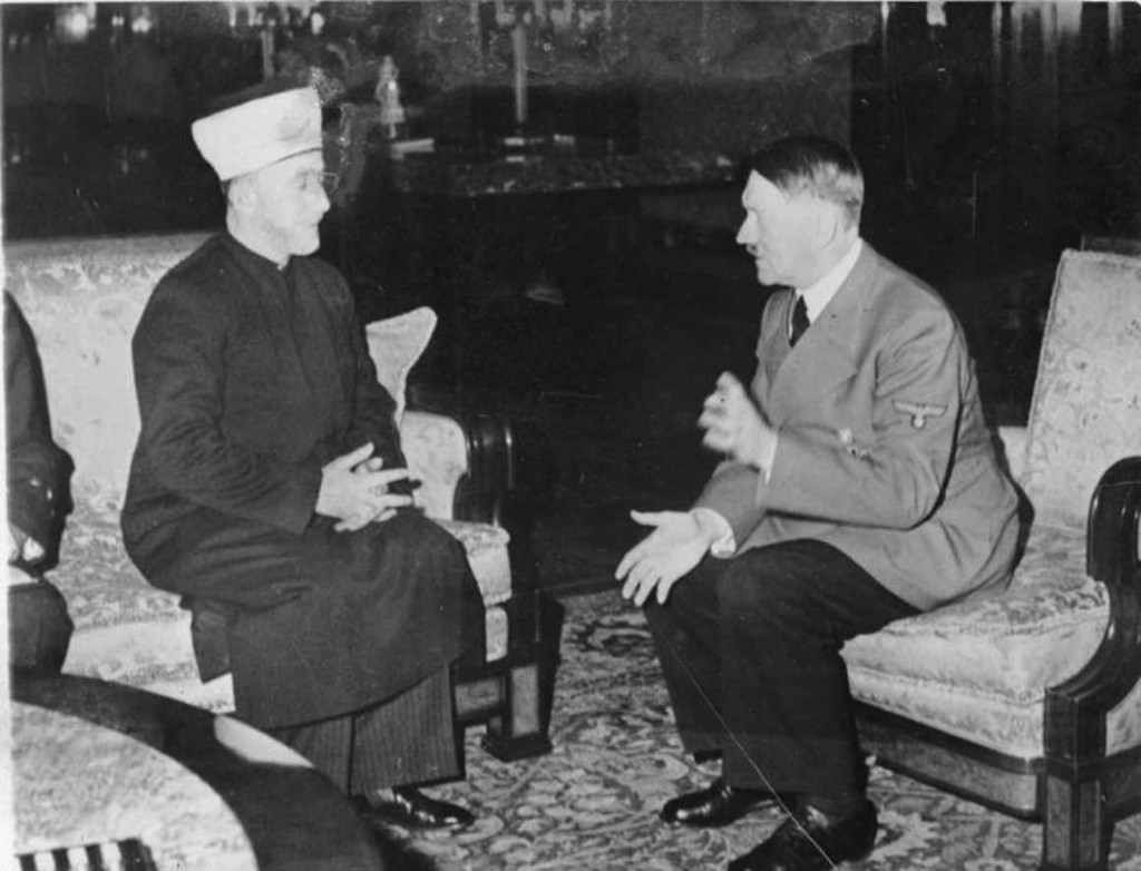 Јерусалимски муфтија Мухамед Амин ел Хусеини и Адолф Хитлер