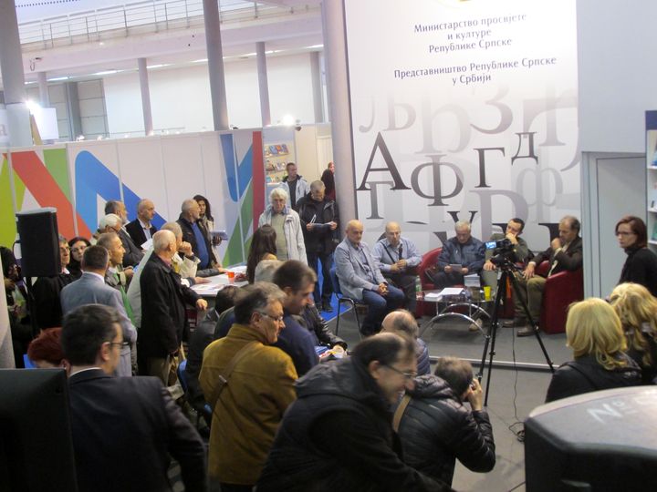  Na 60. međunarodnom beogradskom sajmu knjiga predstavljena je knjiga Dragana Vujičića "Srebrenički krug"