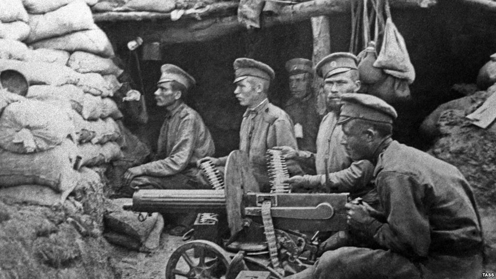 Ruski vojnici u Prvom svjetskom ratu