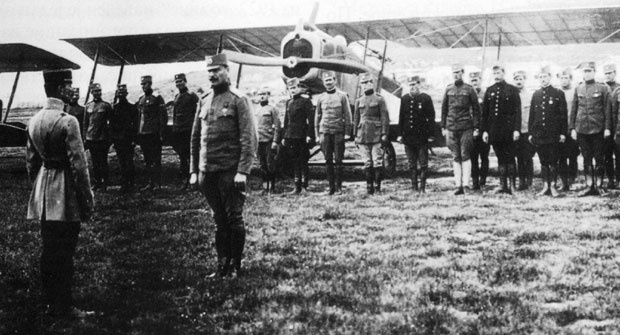 Srpski avijatičari na Solunskom frontu