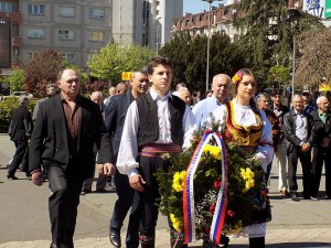 Бијељина: Полагање вијенаца Фото: СРНА