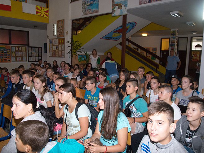 Дјеца са Косова у посјети Српској Фото: СРНА