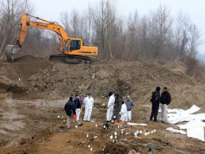 Eshumacija u jami Radača kod Mostara Foto: klix.ba