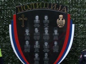 Zvornik: Spomenik ubijenim pripadnicima MUP-a Foto: RTRS