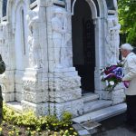 Полагање вијенца на гроб војводе Радомира Путника