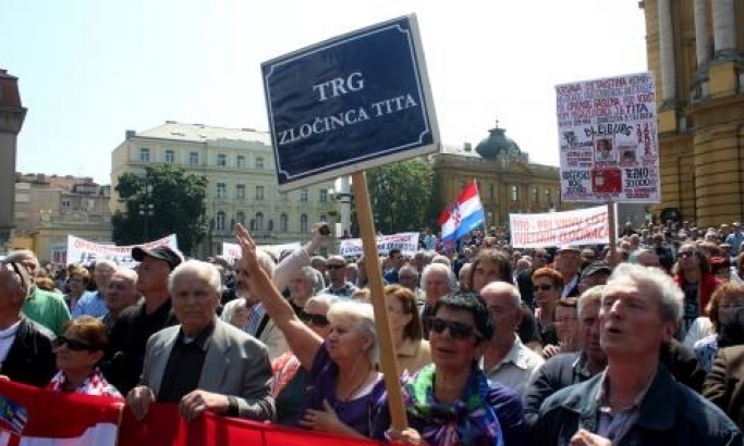 Protest Hrvata koji ne vole Tita...       facebook.com