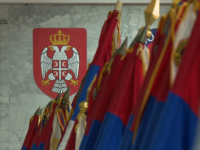 Zastava Vojske Republike Srpske Foto: RTRS