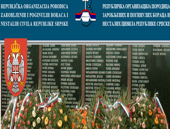 Републичка организација заробљених и погинулих бораца и несталих цивила РС Фото: Screenshot