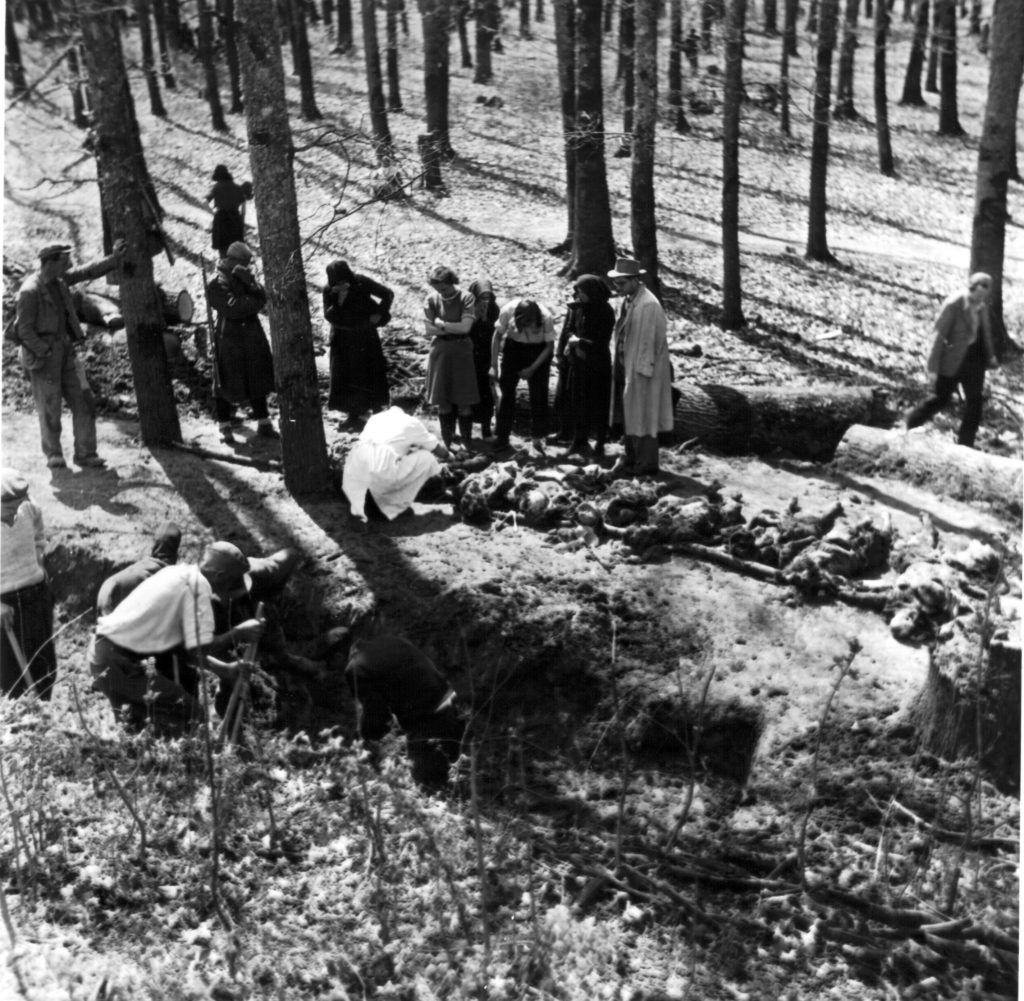 Uskočka šuma - ekshumacija