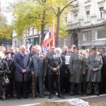 Memorijalnim defileom, polaganjem vijenaca, otkrivanjem ploče sa imenima ulica u Beogradu obilježene su 72 godine od oslobođenja Beograda u Drugom svjetskom ratu