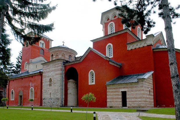 Manastir Žiča u kojem je Sveti Nikolaj najviše boravio