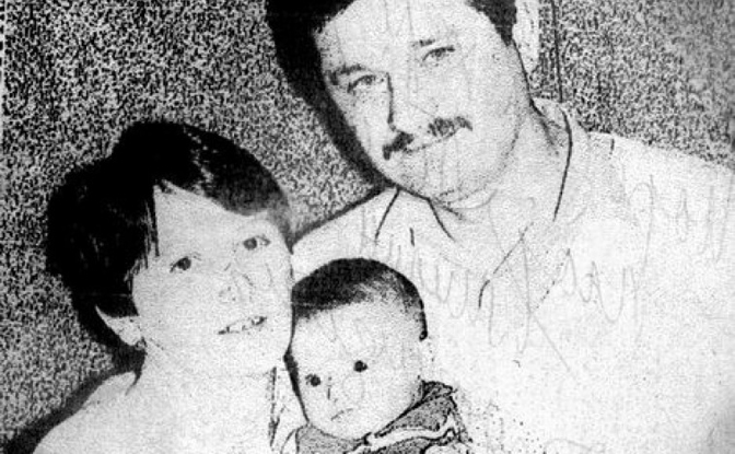 Народни херој Милан Тепић са породицом