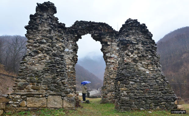 Ruševine srednjovekovnog manastira Vodica, Foto B. Subašić 