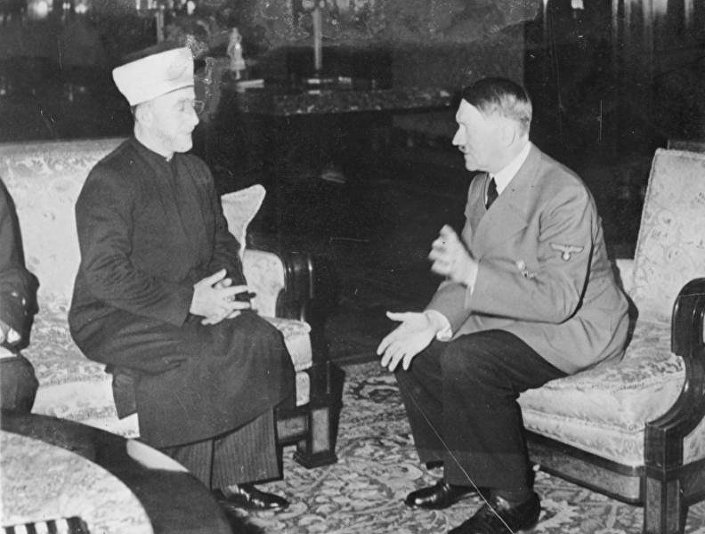 Muhamed Amin el Huseini na sastanku sa Adolfom Hitlerom 28. novembra 1941.