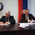 Protokol o saradnji između Andrićevog instituta i Instituta za slavistiku Ruske akademije nauka potpisan je danas u Andrićgradu.