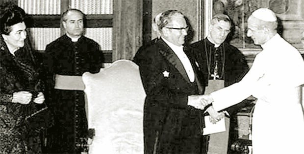 Тито код папе Павла VI