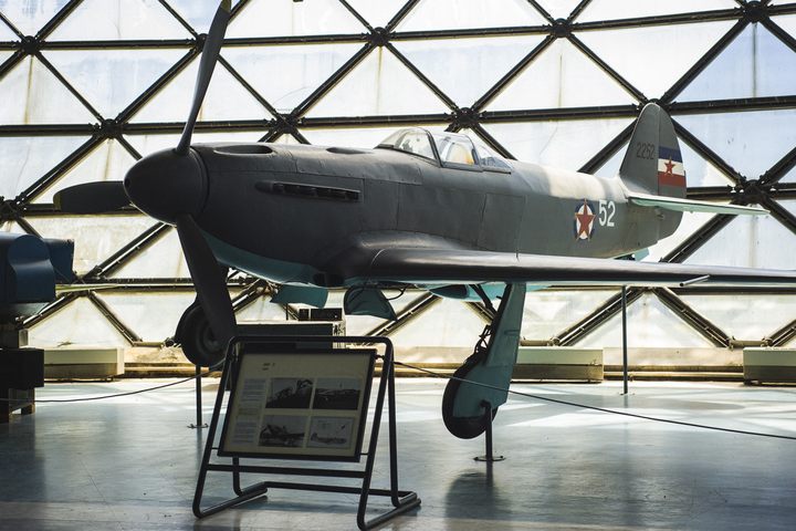 JAK-3 prvi put upotrebljen na istočnom frontu 1943. godine, a od septremba 1944. pa do kraja rata korišćen i na jugoslovenskom ratištu. Jedan je od tri sačuvana aviona tog tipa u svetu. / Foto: Neda Mojsilović, Tango Six