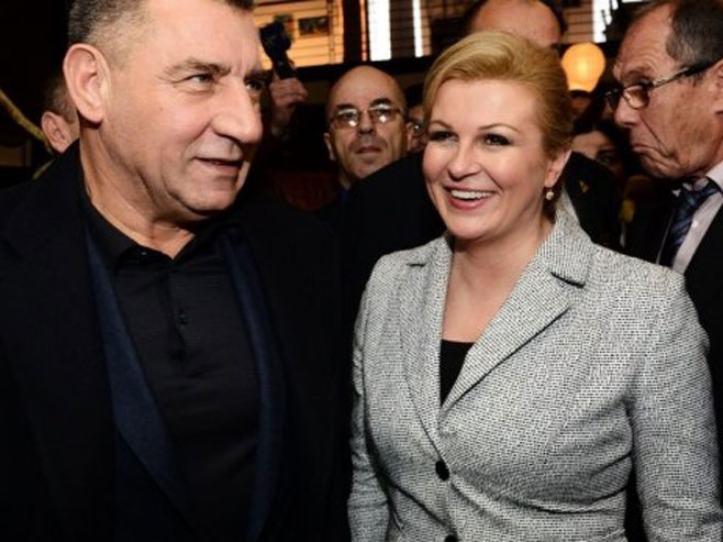 Kolinda Grabar Kitarović i Ante Gotovina (Foto: direktno.hr)