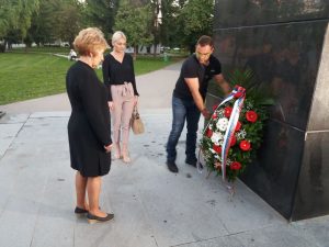 Predsjednik Organizacije porodica zarobljenih i poginulih boraca i nestalih civila Prijedor Zdravka Karlica.