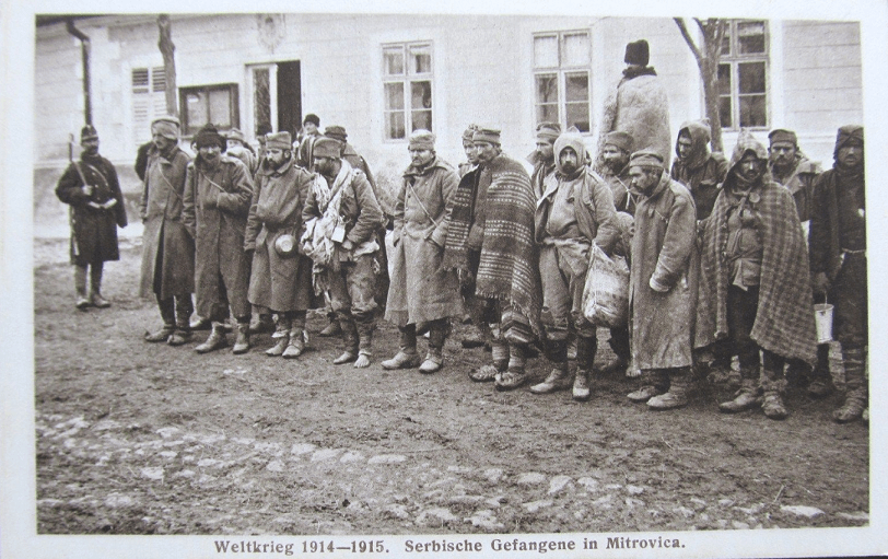 Srpski zarobljenici u Mitrovici