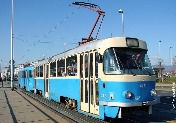 Трамвај у Загребу (архивска фотографија)