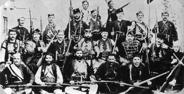 Четници с краја 19. века. Фото: pogledi.rs