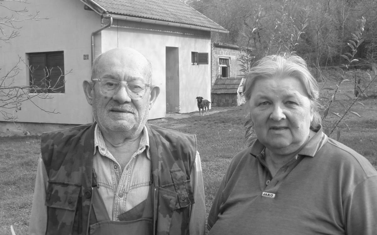 Jovan i Mira Jovanović među prvima su ostali bez kuće: spaljena im je 21. septembra 1991. Foto: Paulina Arbutina